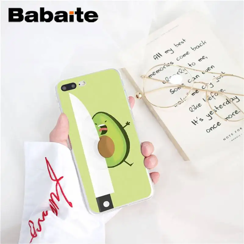 A5 Babaite чехол с принтом авокадо мягкий чехол для телефона для iPhone 8 7 6 6S Plus 5 5S SE XR X XS MAX 10 11 11pro 11promax Coque Shell - Цвет: A5
