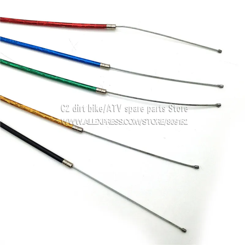 Colourful throttle cable for mini dirt bike ATV 2 stroke | Автомобили и мотоциклы