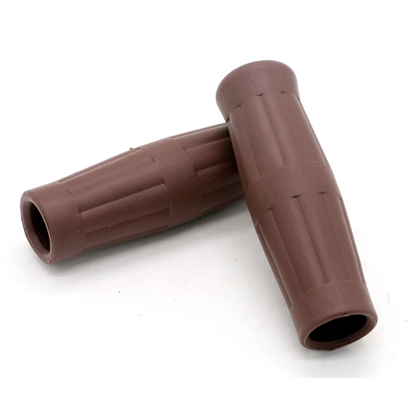 Motorcycle 22mm Rubber Handlebar Grips Motorbike Vintage Bars Grip 1 Pair Universal Handle Bar Cover Motor Handlebars Covers | Автомобили