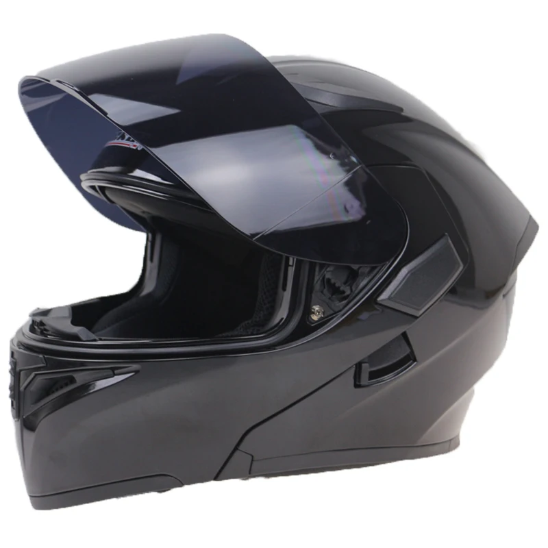 JIEKAI 902 серийный мотоциклетный шлем с двойным стеклом в горошек стандарт ECE для