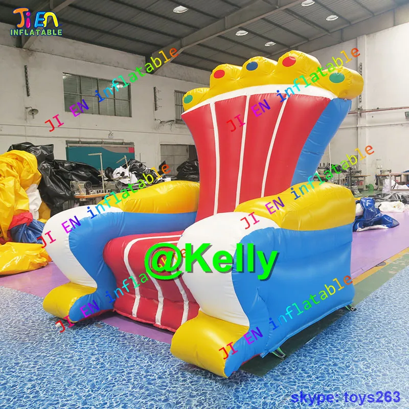 Бесплатная доставка надувное кресло Королевского престолов/надувное престолов