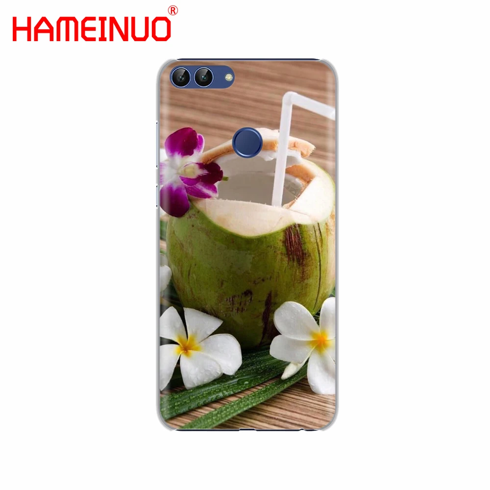 HAMEINUO кокосовый на пляже чехол для телефона Huawei NOVA 2 2S 3e PLUS LITE P smart 2018 enjoy 7s mate 7 8 9 10 pro