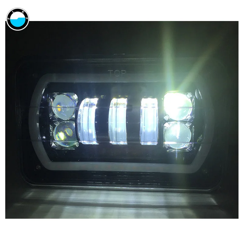 4x6 дюймов 30 Вт светодиодный ные фары с ДХО для Chevrolet Oldsmobile Cutlass.|4x6 led headlight|headlights