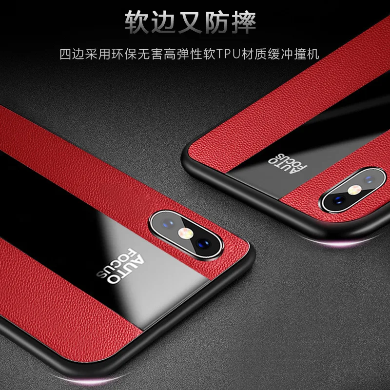 Чехол NECONO для iPhone X противоударный мягкий чехол в деловом спортивном автомобиле