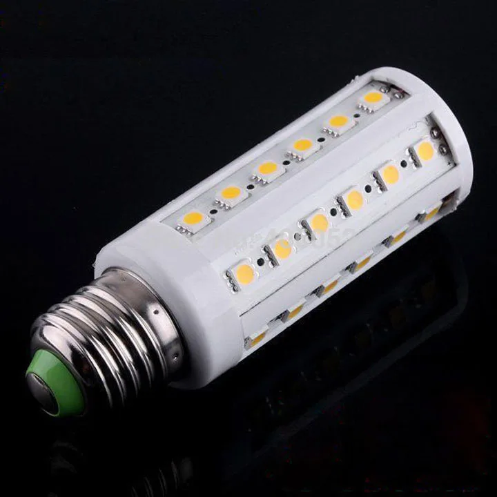 10pcs/lot SMD 5050 LED Corn Light 9W E27 Led Lamps Bulb Spot Indoor Lighting 110V 220V