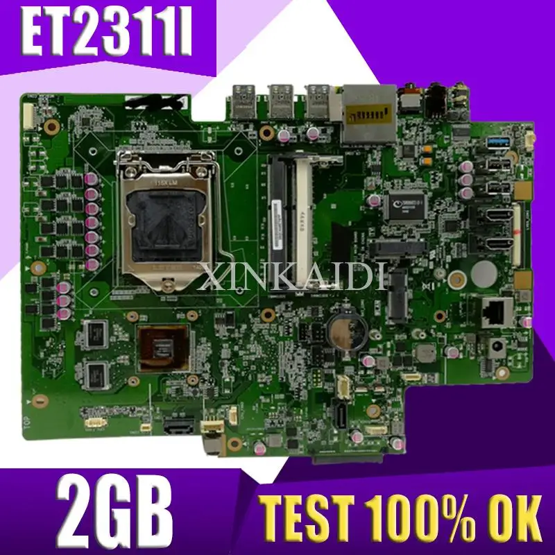 XinKaidi все в одном ET2311I MAIN_BD материнская плата V2GB для ASUS ET2311I ET2311 ТЕСТ ОК материнская плата