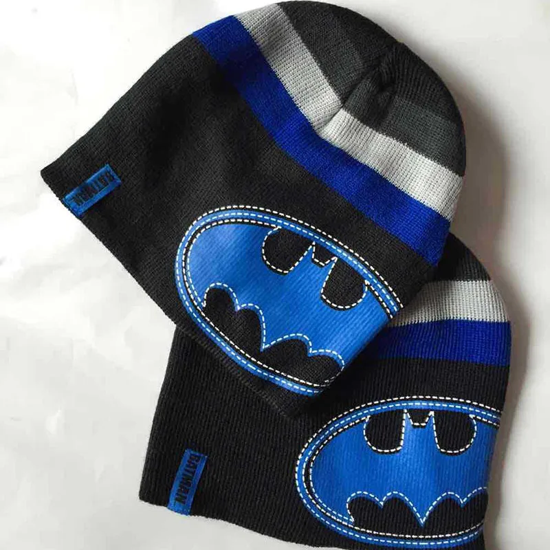 Комплект для мальчиков на Рождество и Хэллоуин шапка с героями мультфильмов