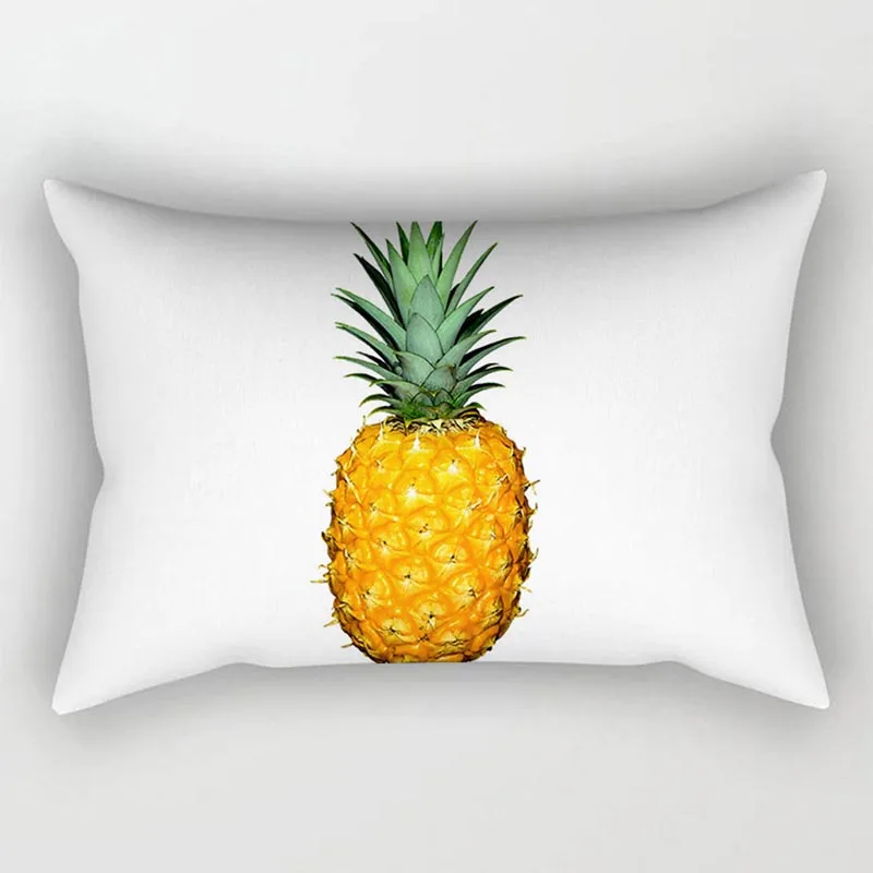 1 шт. горячая Распродажа наволочка в виде листьев популярный 30*50 см Ананасовый