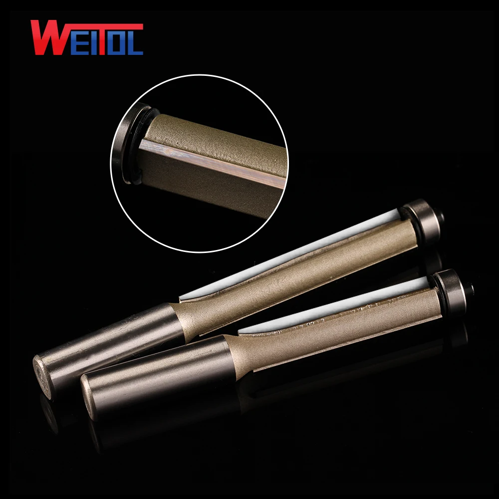 Weitol 1 шт. 1/2 дюймовый вольфрамовый Карбид удлиненный фрезерный станок с