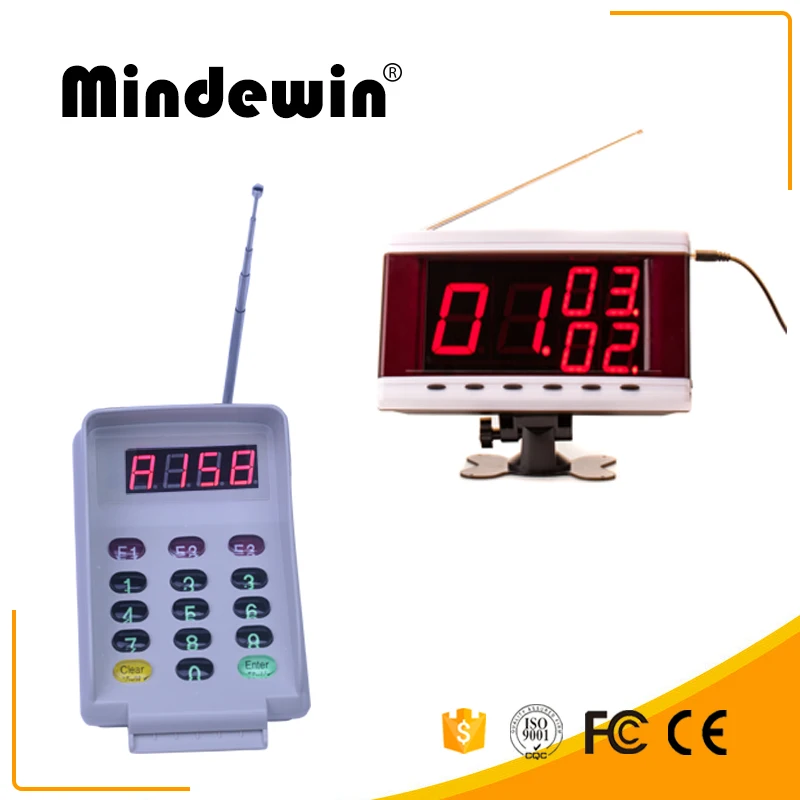 MIndewin 2017 ресторанная Беспроводная система вызова умная новая клавиатура и