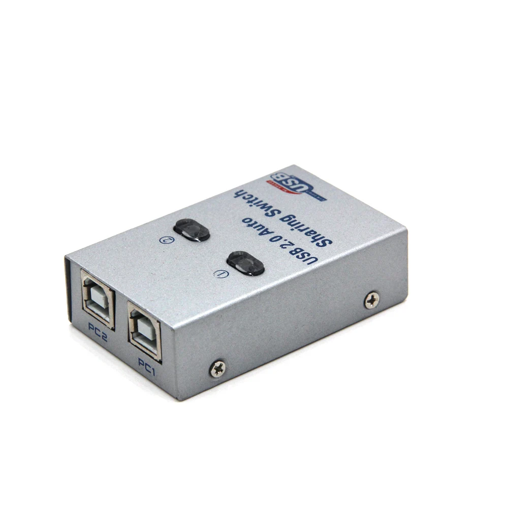 Usb-хаб USB Автоматический распределительный переключатель для 2 компьютерный общий принтер поддерживает 2 или 4 компьютера для общего доступа 1 usb-устройство