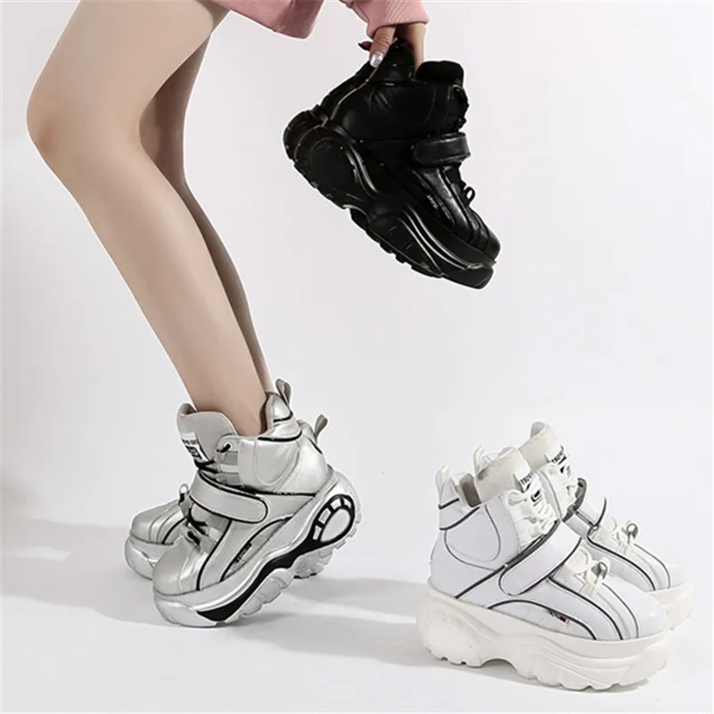 FEDONAS/женские ботильоны на платформе с круглым носком в стиле панк женские