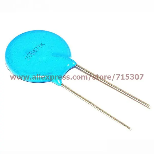 PHISCALE 25 шт. Варистор 20D471K | Обустройство дома