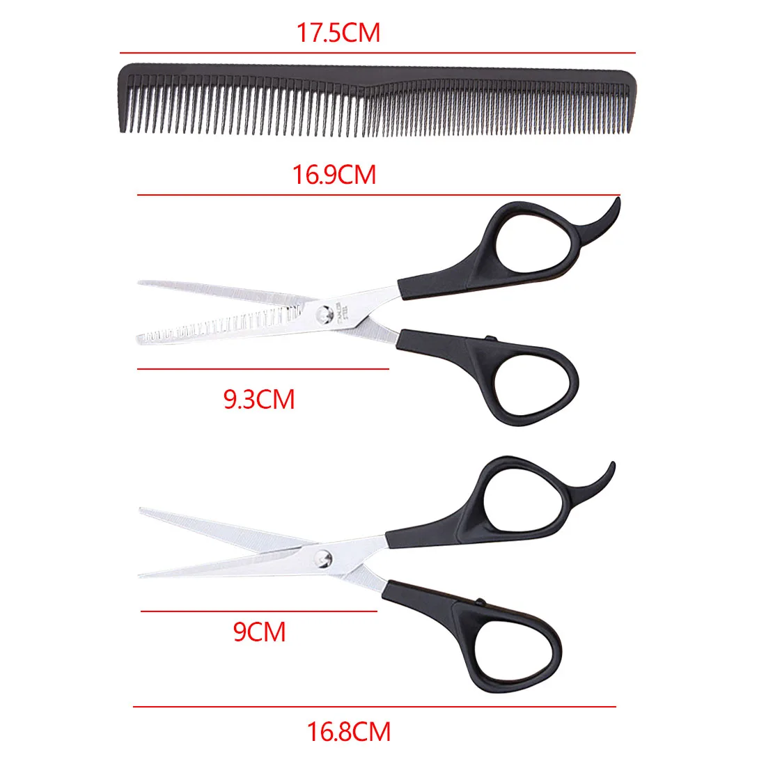 3 шт. парикмахерские ножницы для стрижки волос филировочные укладки из