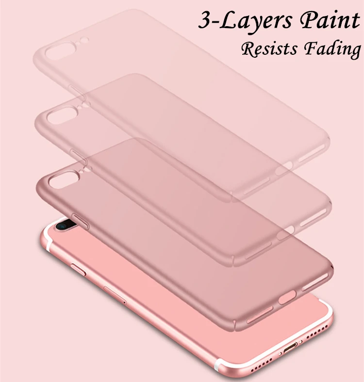 WolfRule For Phone Case Iphone 7 Cover Ultra-thin Smooth Back Protection Plastic Apple Funda | Мобильные телефоны и