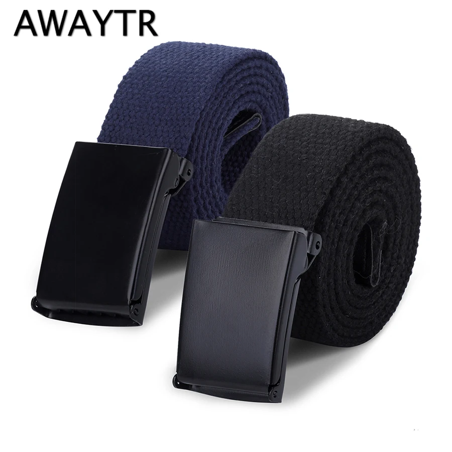 

AWAYTR Nylon Belt Outdoor Military Web Belt Men Women Tactical Webbing Belt for Kids 4 Sizes Flip Top Buckle Belt For Adults Kid