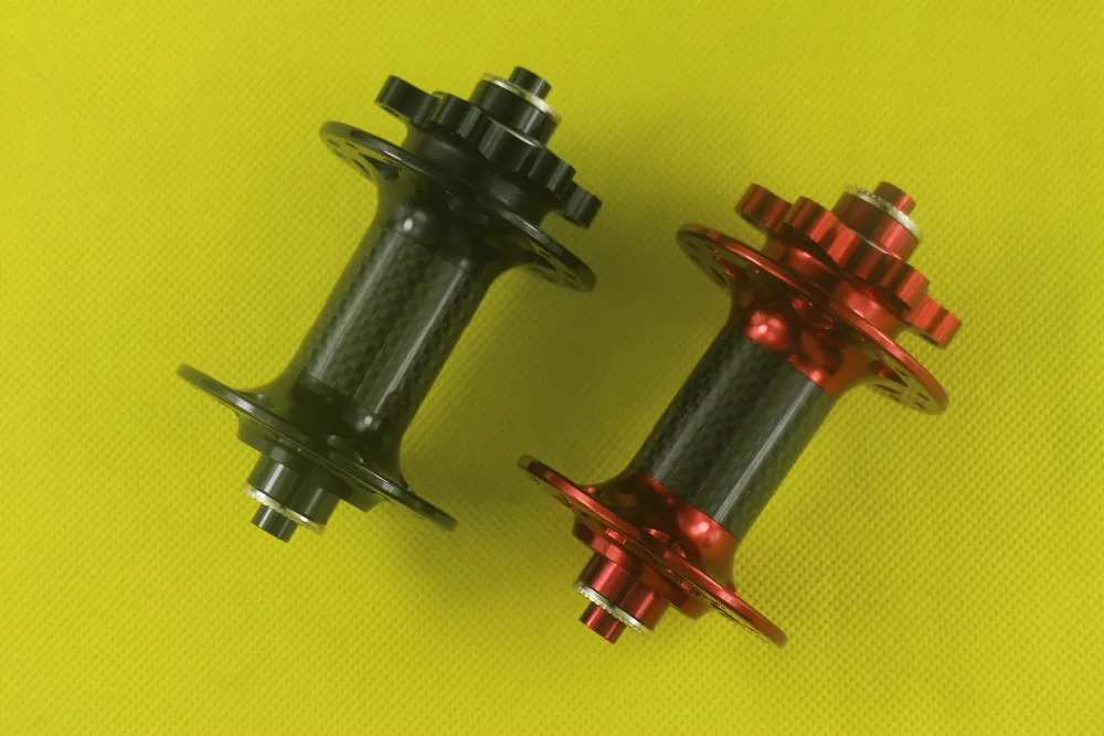 Передняя Ступица из углеродного сплава Powerway M64 MTB XC AM с 28 отверстиями версия QR 176g