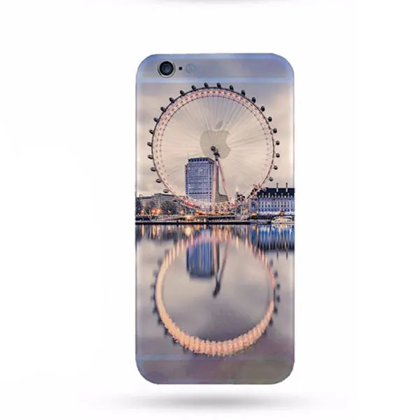 Jking New fashion For iPhone 6 6S case Ultra Thin Soft Waterproof Silicon Mountain Landscape iphone plus Case Phone Cover |