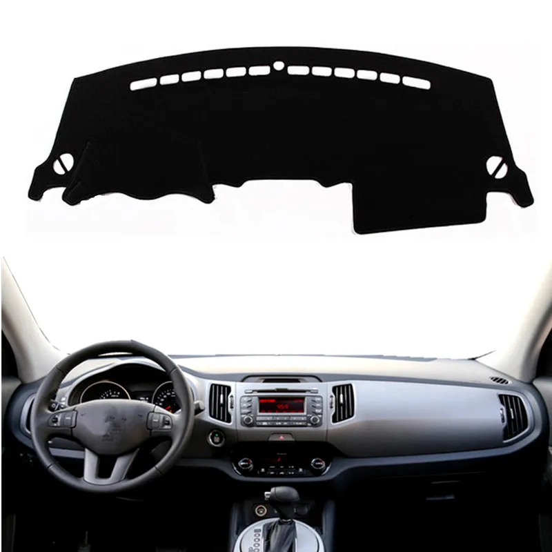 

Car Dashboard Cover Pad Mat Sun Shade Dashmat Instrument Protect Carpet Accessories For Kia Sportage R 2011 2012 2013 2014 2015