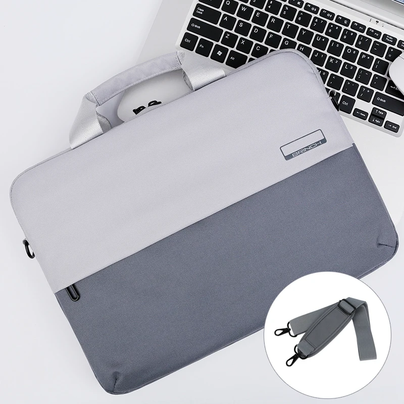 Переносная сумка мессенджер на плечо 15 6 дюйма деловая для ноутбука Macbook Air Pro 11 12 13