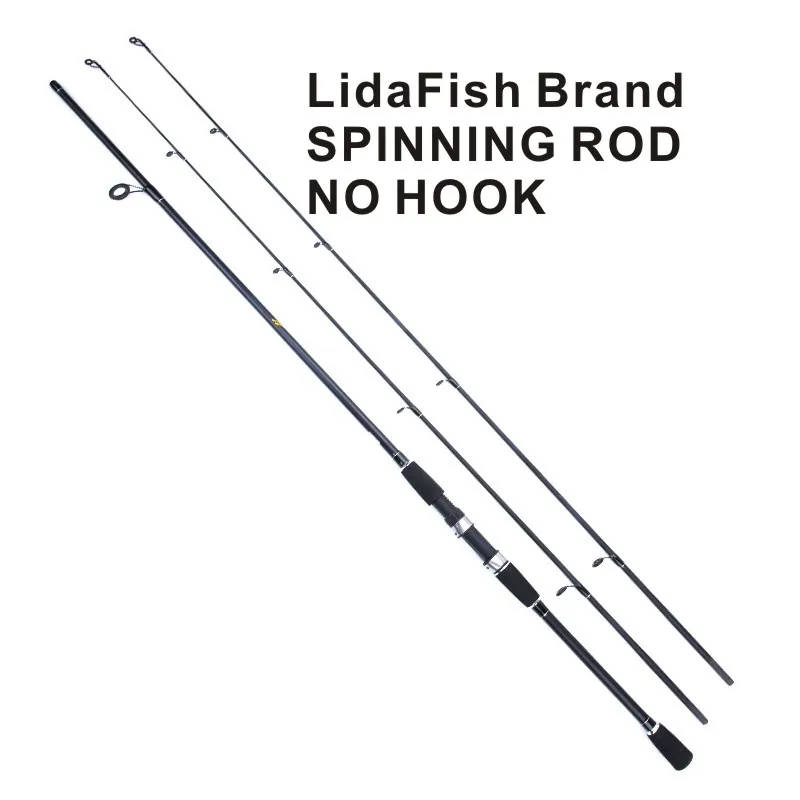 Белый Lida Fish углеродная двойная дорогая м мл регулируемая ручка для пистолета прямая ручка ультра светильник супер жесткая удочка - Цвет: Белый