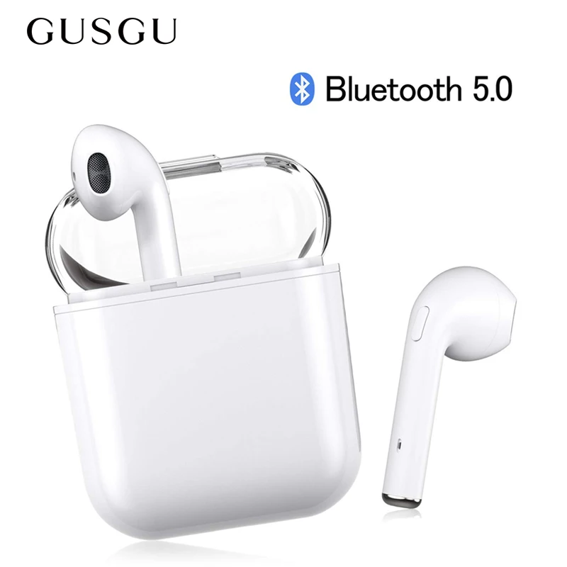 5.0 TWS Bluetooth Earphone Stereo Earbud Wireless Headphones With Charger Box Mic Sports Headsets For iPhone Smart Mobile Phone |