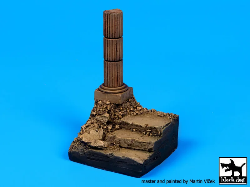 Модель 1/35 набор из смолы лестничный столб африканская основа | Игрушки и хобби