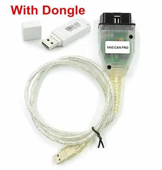 Красный Профессиональный VAG PRO CAN 5.5.1 CAN BUS UDS K-line OBD2 диагностический инструмент программное обеспечение V5.5.1 VAG OBD VCP сканер - Цвет: Красный