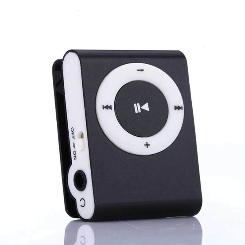 100 шт портативный mp3-плеер мини клип MP3-плеер Спорт MP3 музыкальный плейер Волкман