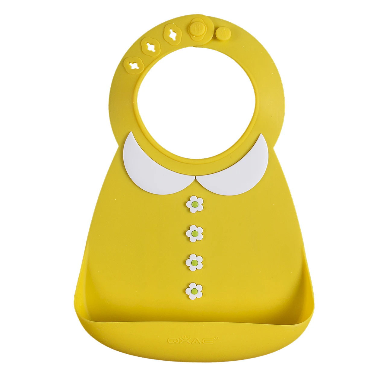 Водонепроницаемый силиконовый нагрудник малыша для новорожденных фартуки ланча