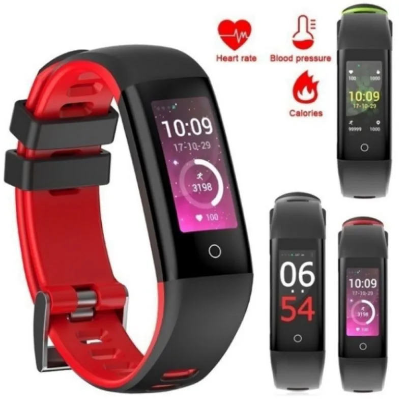 

Rectangular Color Screen Smart Wristband Health Monitoring Outdoor Sports Smart Wristband