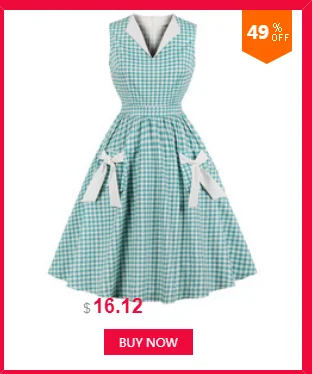 Joineles размера плюс 4XL женское ретро платье 50s 60s винтажное рокабилли Свинг feminino vestidos V образным вырезом с коротким рукавом платье в горошек