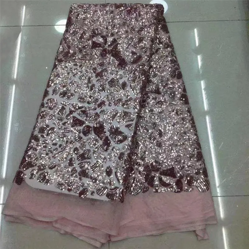 Free shipping african lace fabric high quality french guipure new arrival sequins for party!SE1051 | Дом и сад