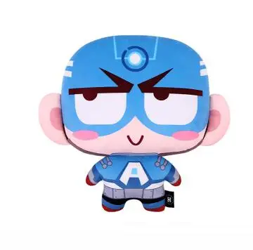 I MR TEA Подушка под голову в машине мультфильм супер герой автокресло мягкость Премиум памяти хлопок подушка для путешествий автомобильные аксессуары для интерьера - Цвет: I