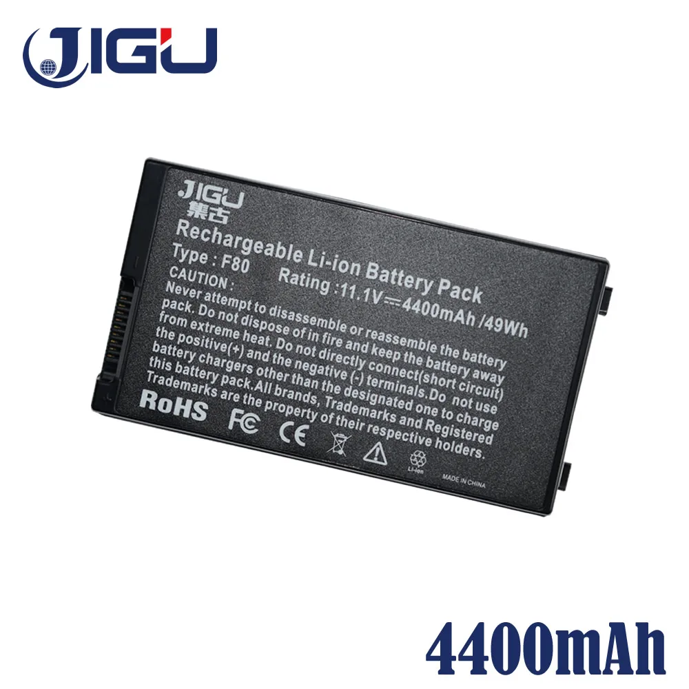 Аккумулятор для ноутбука JIGU Asus F80A F80M F80H F80S X85C X85L X85S 6 ячеек|laptop battery|battery for asuslaptop