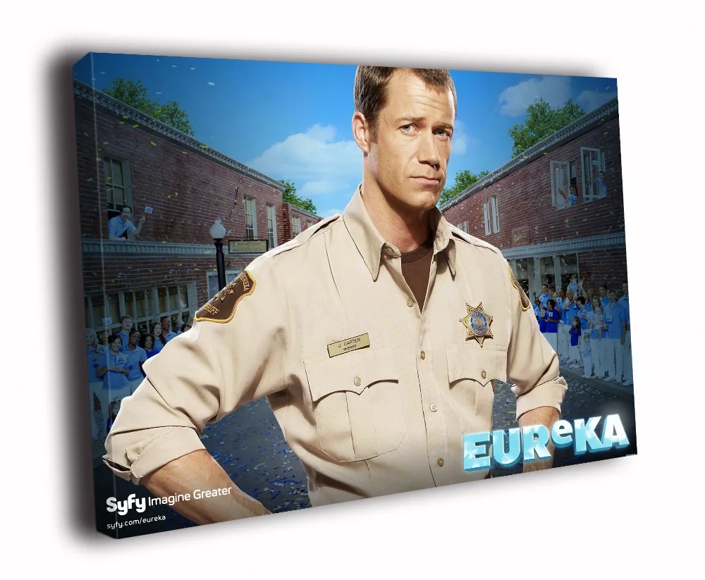 HD холст печать живопись-Eureka Колин Фергюсон шериф Джек Картер ТВ серии искусство
