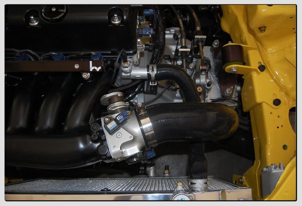 WLR RACING-комплект силиконовых шлангов радиатора для K20-K24 SWAP EG EK CRX EF SOL INTEGRA CIVIC черный и желтый WLR-LX1306BK-QY
