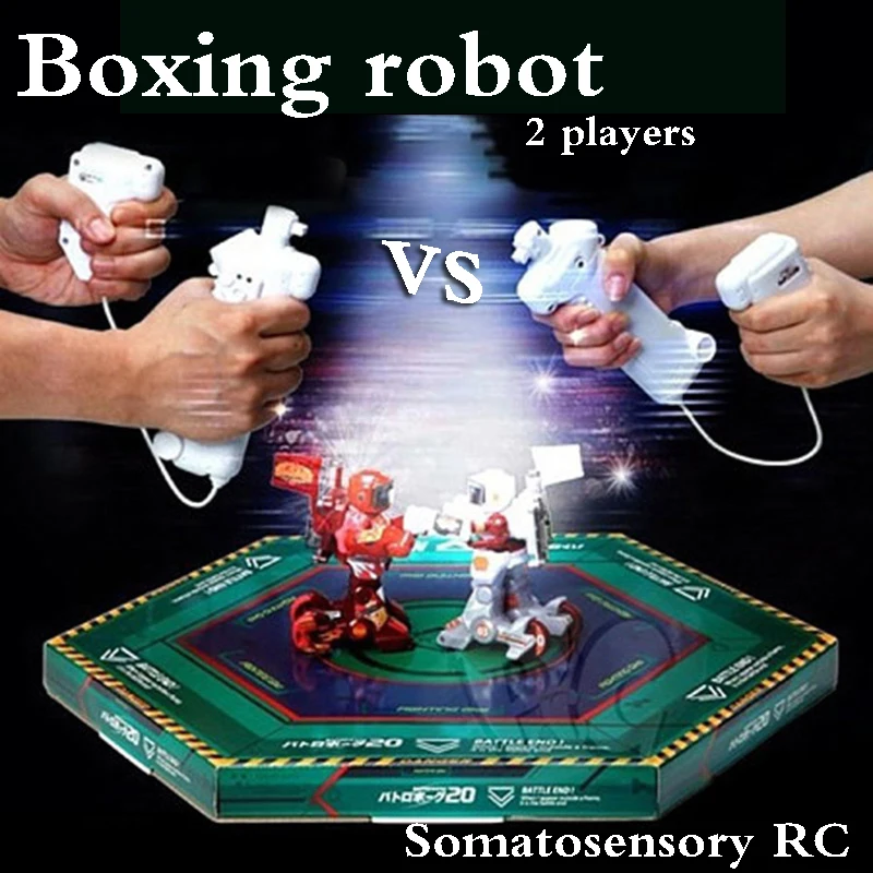 2 шт./компл. RC battle robot& 2 игроков PK режим/Дистанционное Управление RC Драки Робот бокс робот игрушки для детей для мужчин бокс