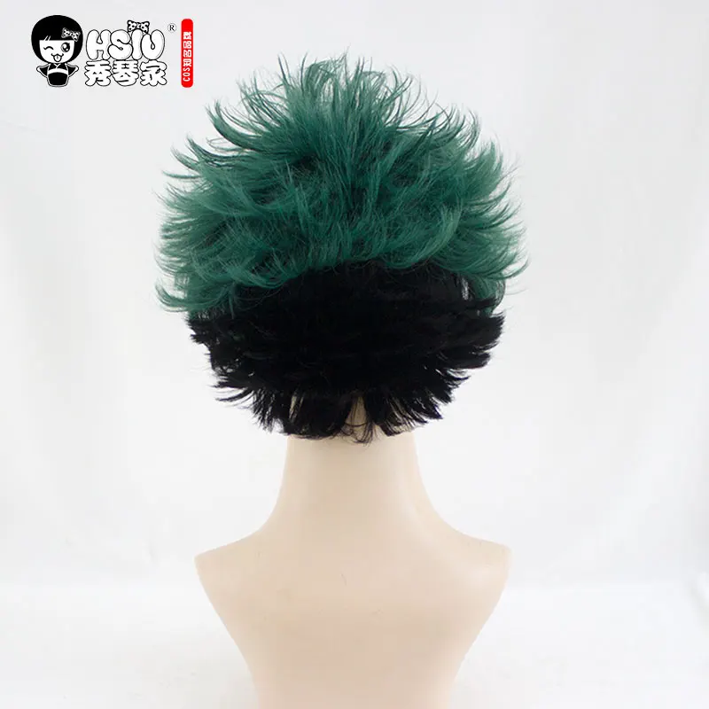 HSIU аниме Izuku Midoriya косплей парик My Hero Academy/Academy Хэллоуин вечерние Карнавальные