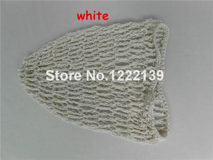 white 5 шт./лот снуд/Винтаж крючком волос Чистая толще Hairnet волос snoods Hat Кепки 20 Цвета - Цвет: white