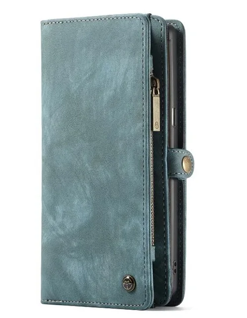 CaseMe для Coque samsung Galaxy Note 9 кошелек на молнии Folio Магнитный чехол Ретро чехол из натуральной кожи для samsung Galaxy Note 9
