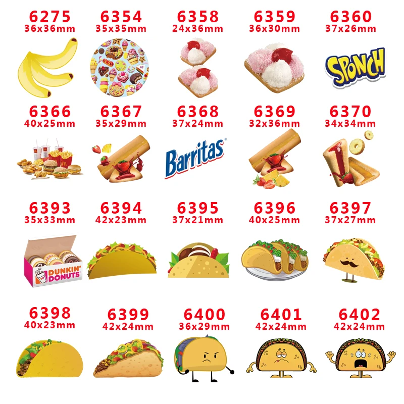 2018 Новое поступление Бесплатная Доставка 30 шт./упак. печатных плоский полимер