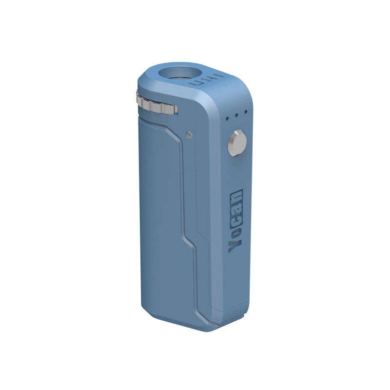 Airy Blue Yocan UNI Mod коробка комплект подогрева батарея переменного напряжения 650 мАч с регулируемой высотой 510 резьба электронная сигарета мод Vape - Цвет: Airy Blue
