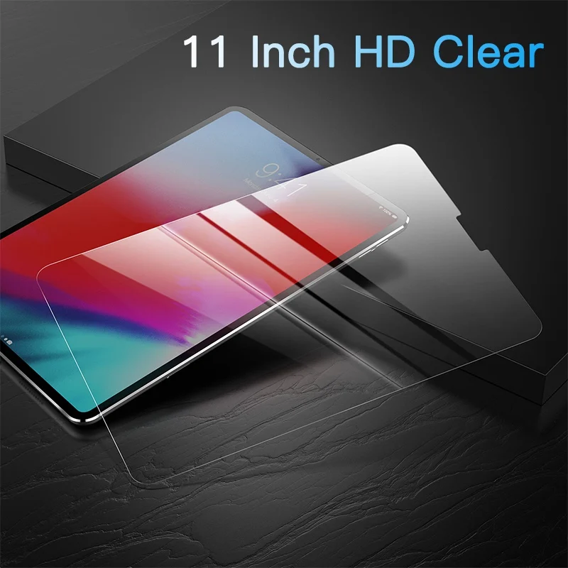 11 Inch HD Clear Baseus 0,3 мм закаленное стекло для Apple iPad Pro 11 ''12,9'' защитное стекло 9H устойчивое к царапинам стекло для планшета для iPad Pro - Цвет: 11 Inch HD Clear