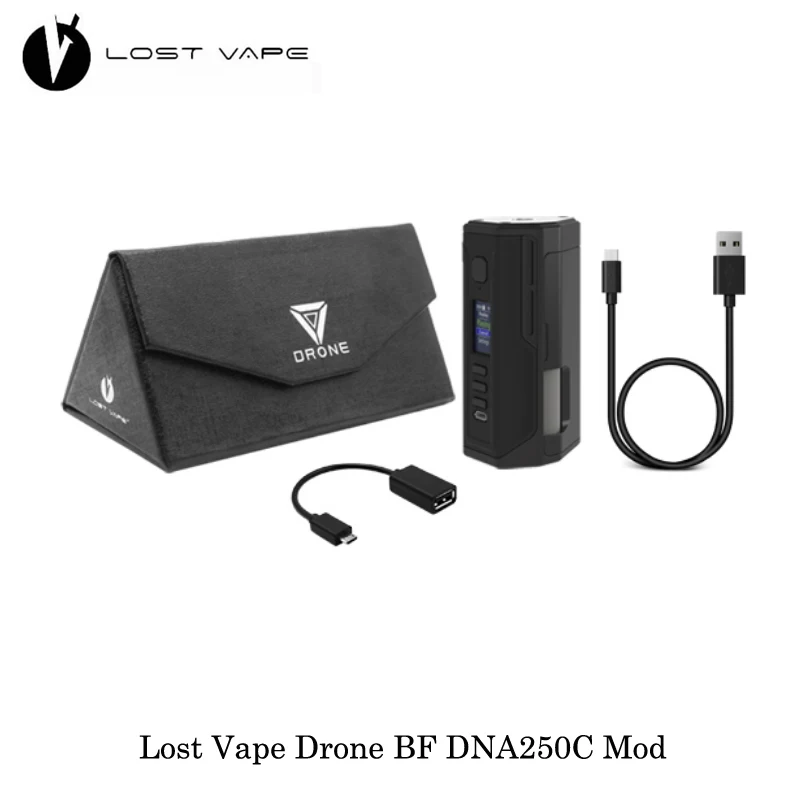 Электронная сигарета Lost Vape LostVape Дрон BF DNA250C коробка мод питание от Двойной 18650 DNA
