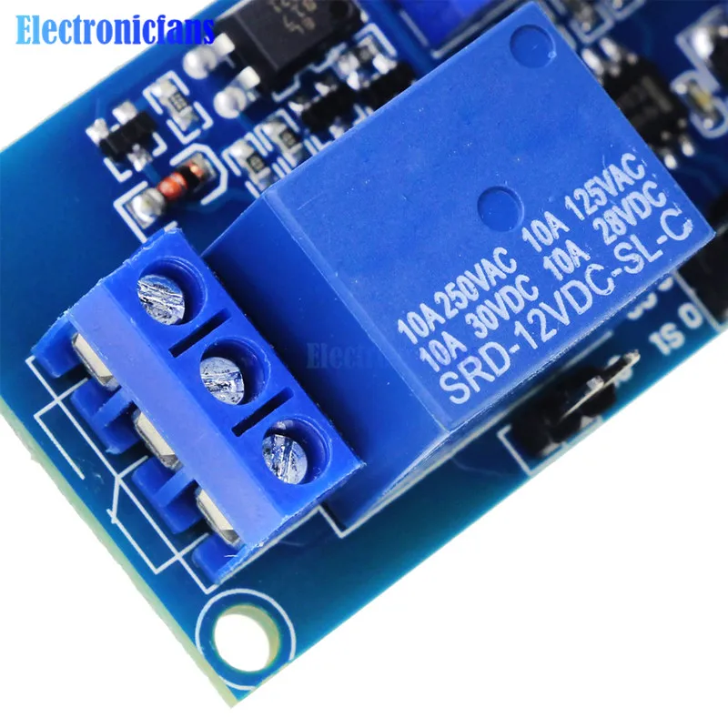 Реле задержки таймера DC 12 В модуль регулировки потенциометра включение/задержка