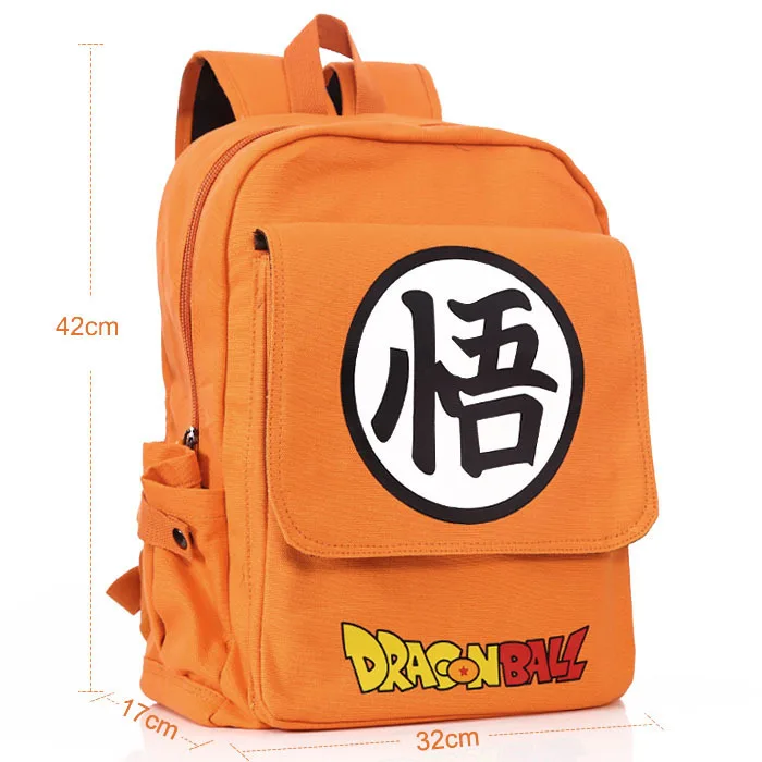 Япония Аниме Dragon Ball Рюкзак Школьный Рюкзак Bookbag сумка Холст повседневное дорожная подарок для детей