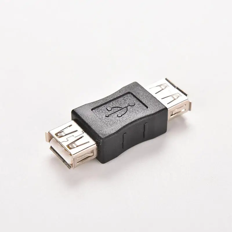 1PC Standard USB 2.0 Type Plug A Female to Cable Adapter Coupler Gender Changer Connector For PC Computer Multimedia | Электроника