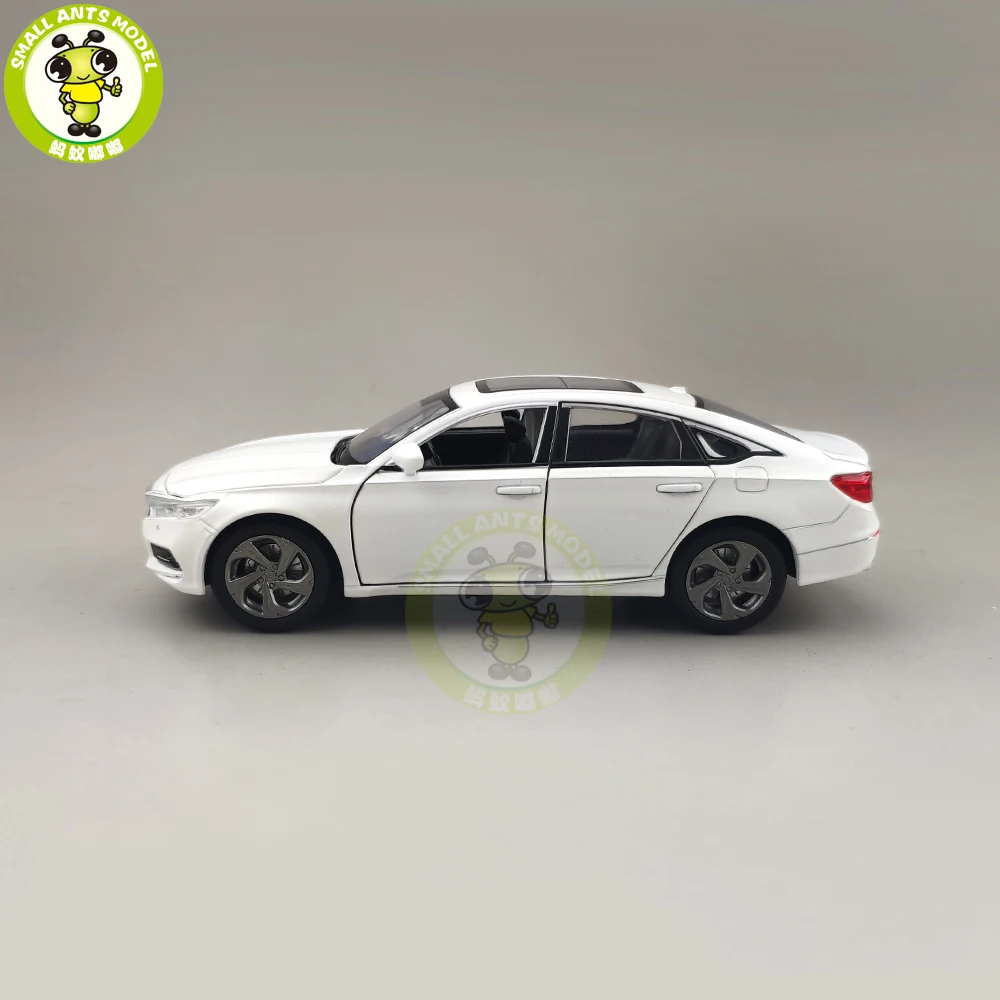 1/32 JACKIEKIM Accord 10th седан литая под давлением Модель автомобиля игрушки для детей Детское звуковое освещение Вытяните назад Подарки для мальчиков девочек