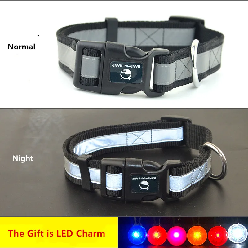 Нейлоновый ошейник для собак 2 0 см 5 3 цвета|dog collar reflective|nylon dog collarpuppy |